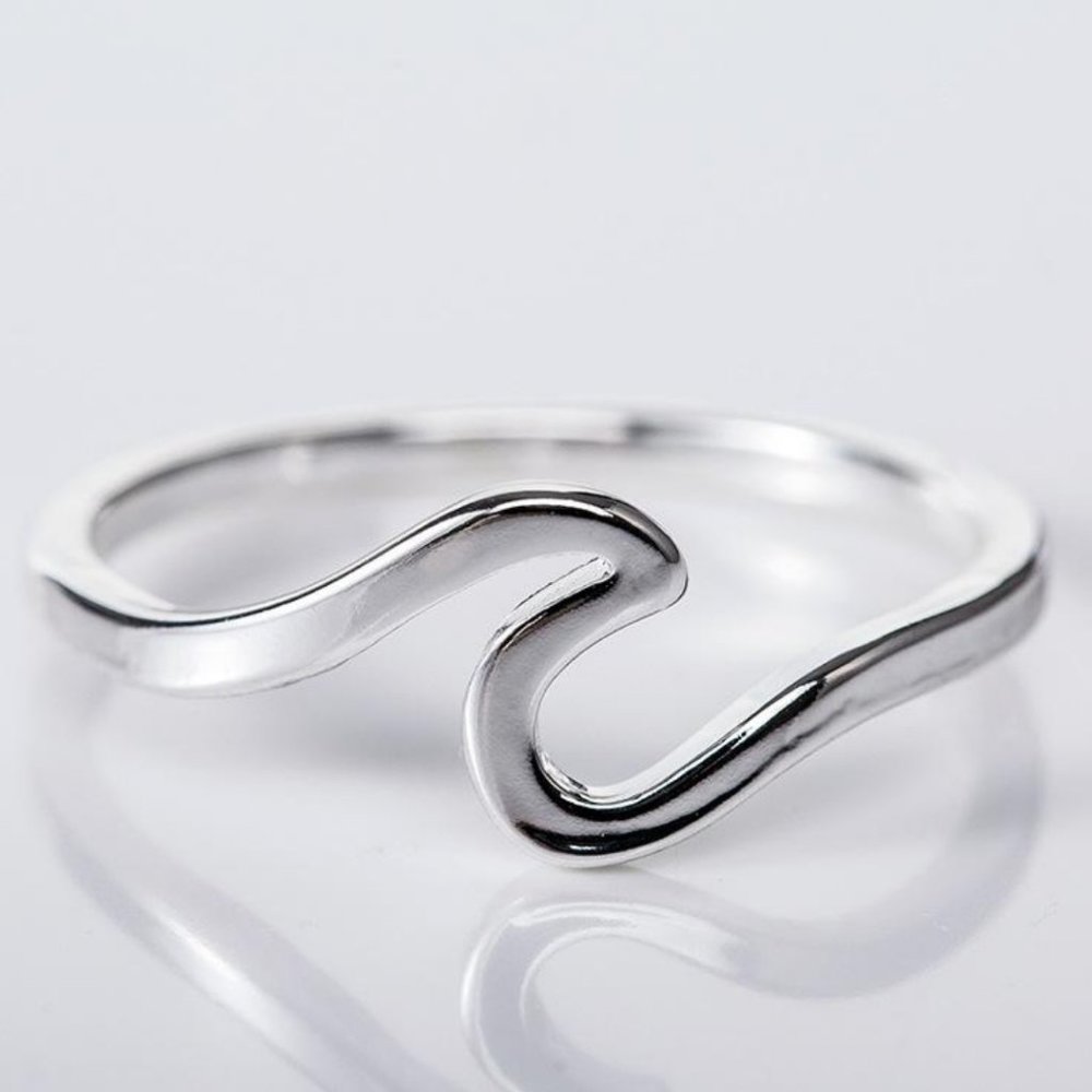 3/$15 - Wave Ring – Silver